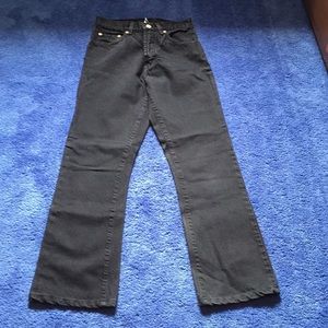 Black Lucky bootleg jeans